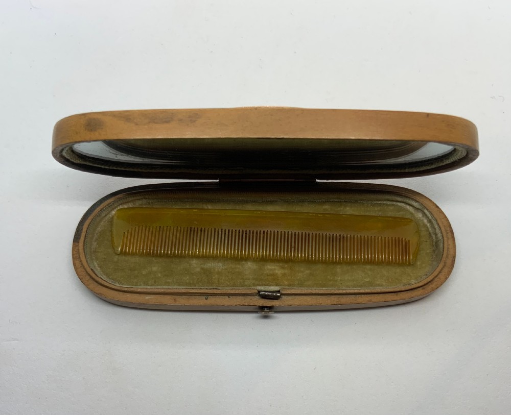 Rare Georgian treen toothpick box View VI