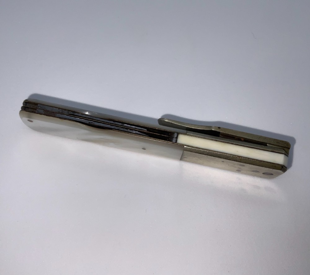 Mother of Pearl Quill Machine View III