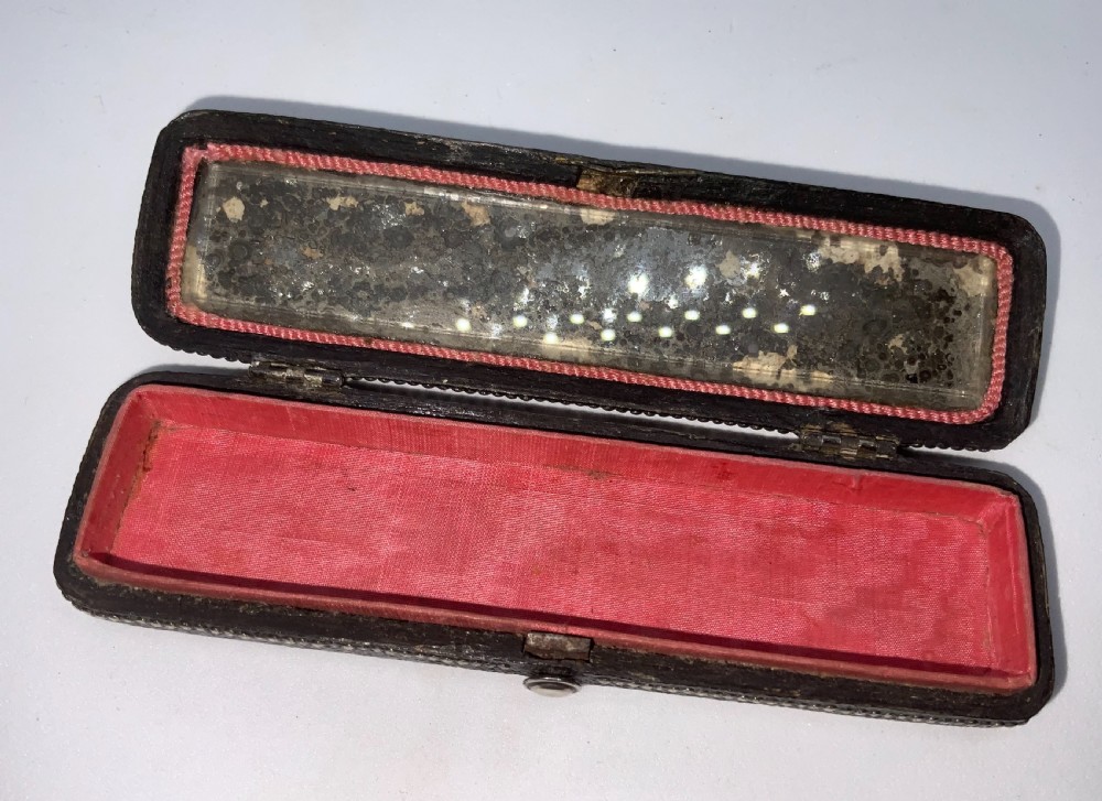 Georgian Shagreen toothpick box