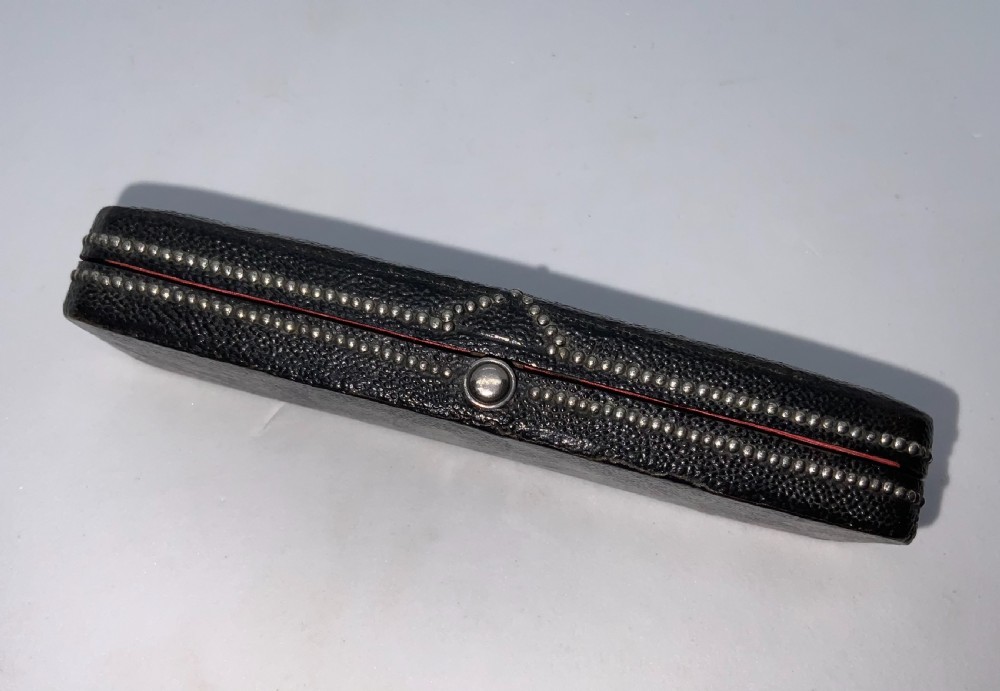 Georgian Shagreen toothpick box View II