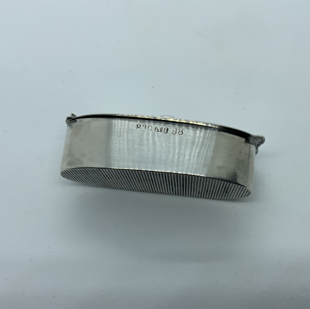 Norwegian silver vesta View II