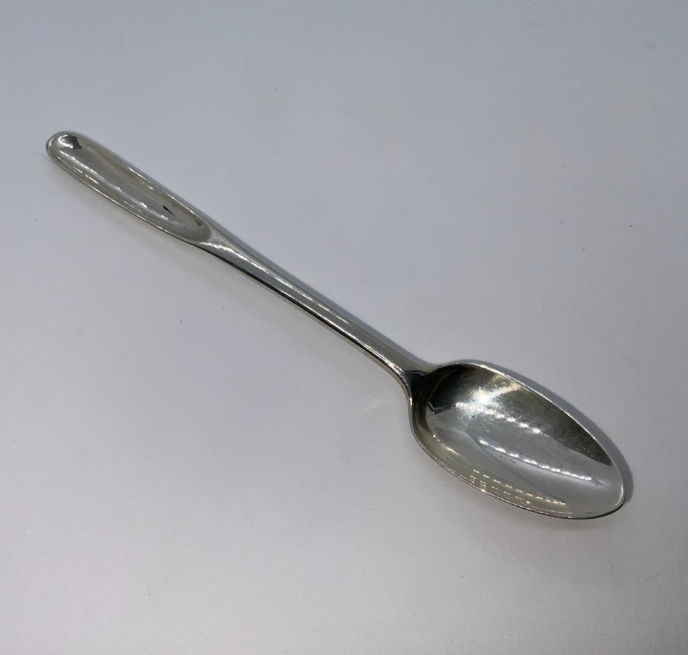 Rare silver campaign marrow spoon - teaspoon size
