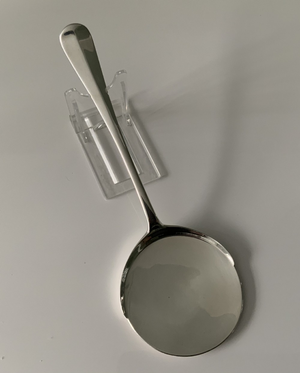 Art Deco silver cake server