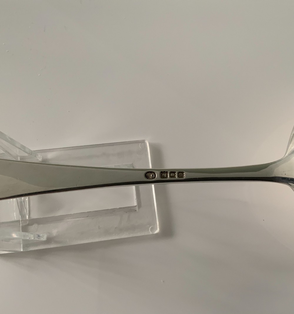 Art Deco silver cake server View III