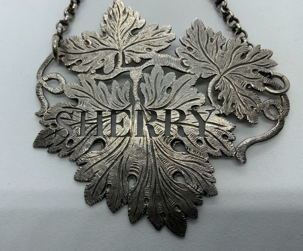Sherry label - John Bettridge 1827 View IV