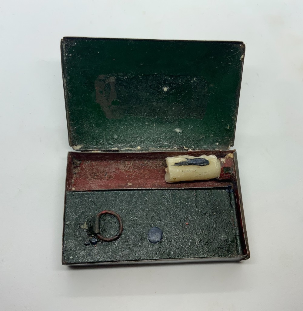 18th century steel seal box View IV