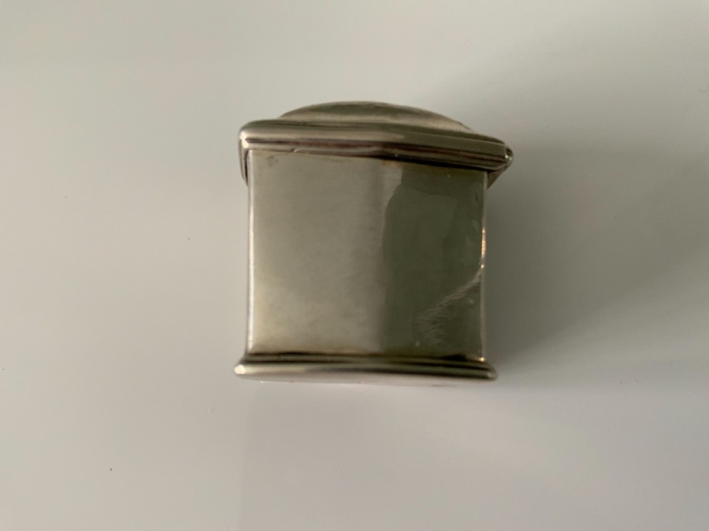 Rare Georgian silver comfit box