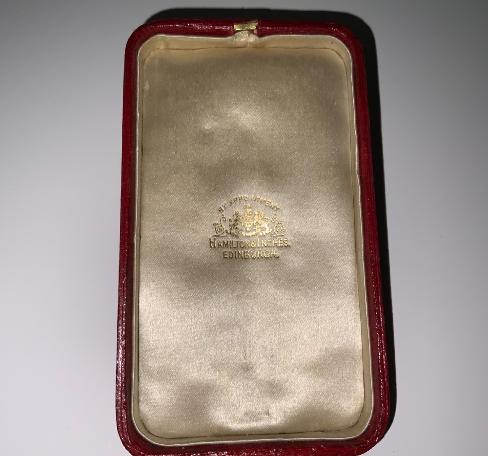 French Georgian St Espirit pendant - silver & paste View IV