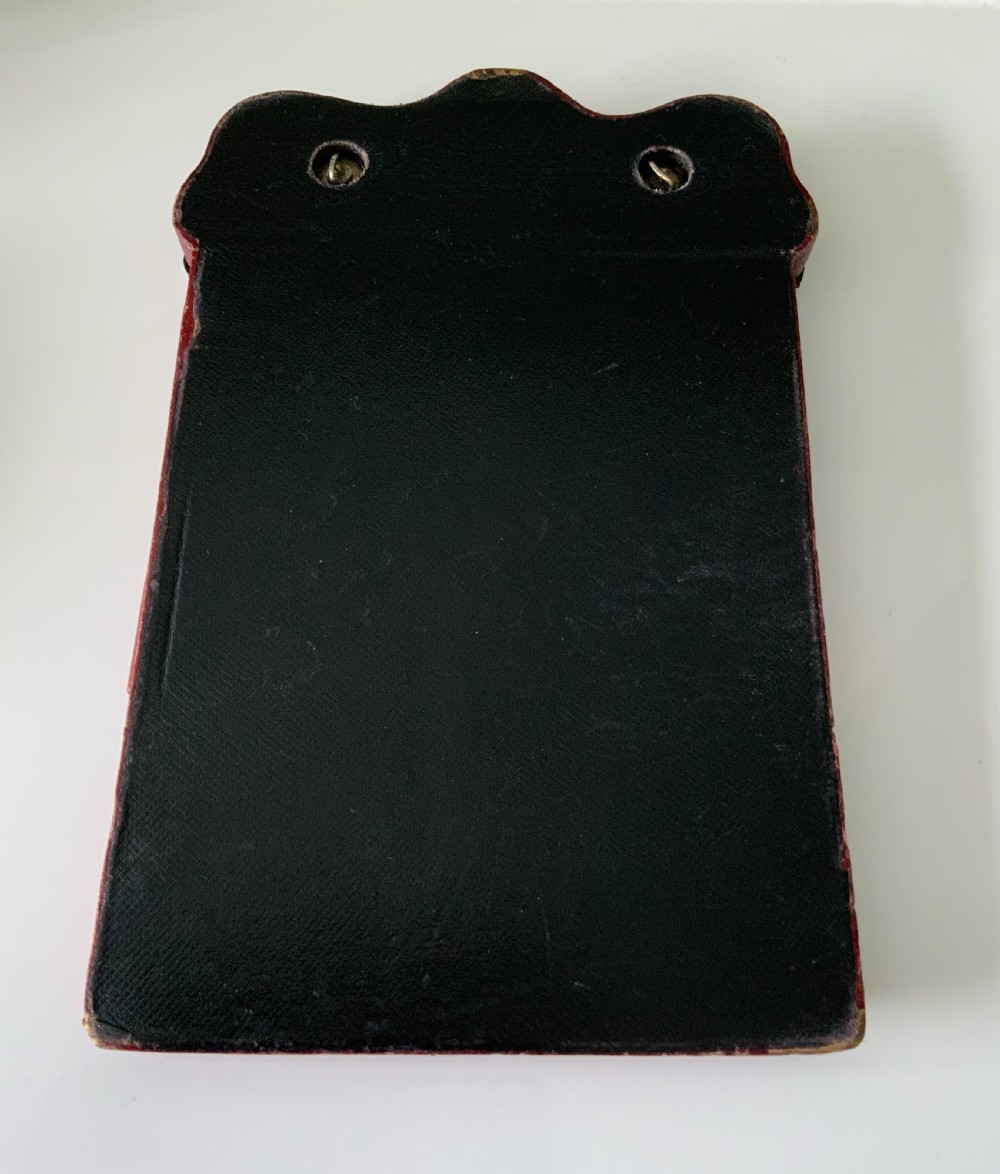 Rare William Comyns desk notepad View IV