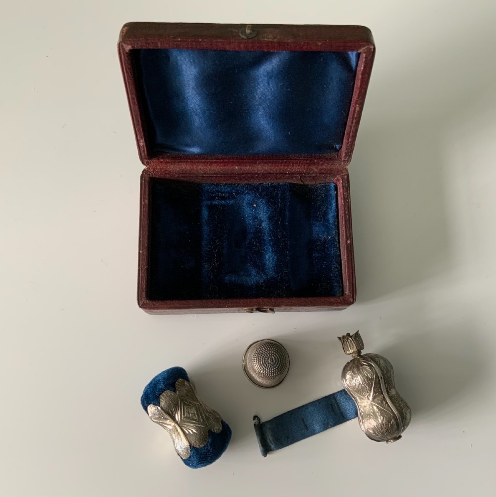 Georgian sewing etui compendium View III