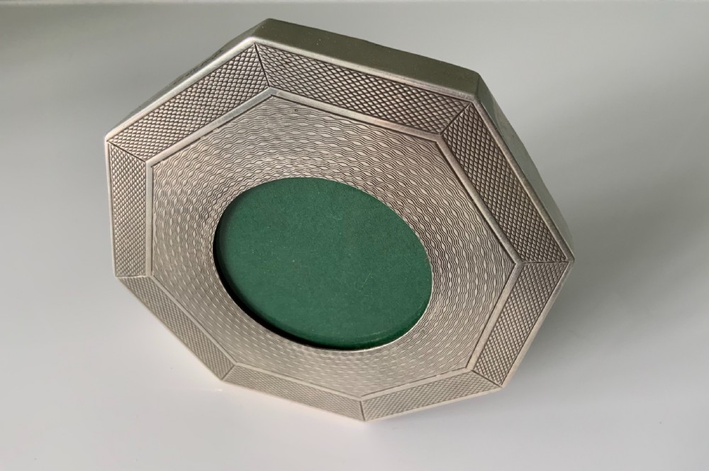 Art Deco silver photograph frame View III