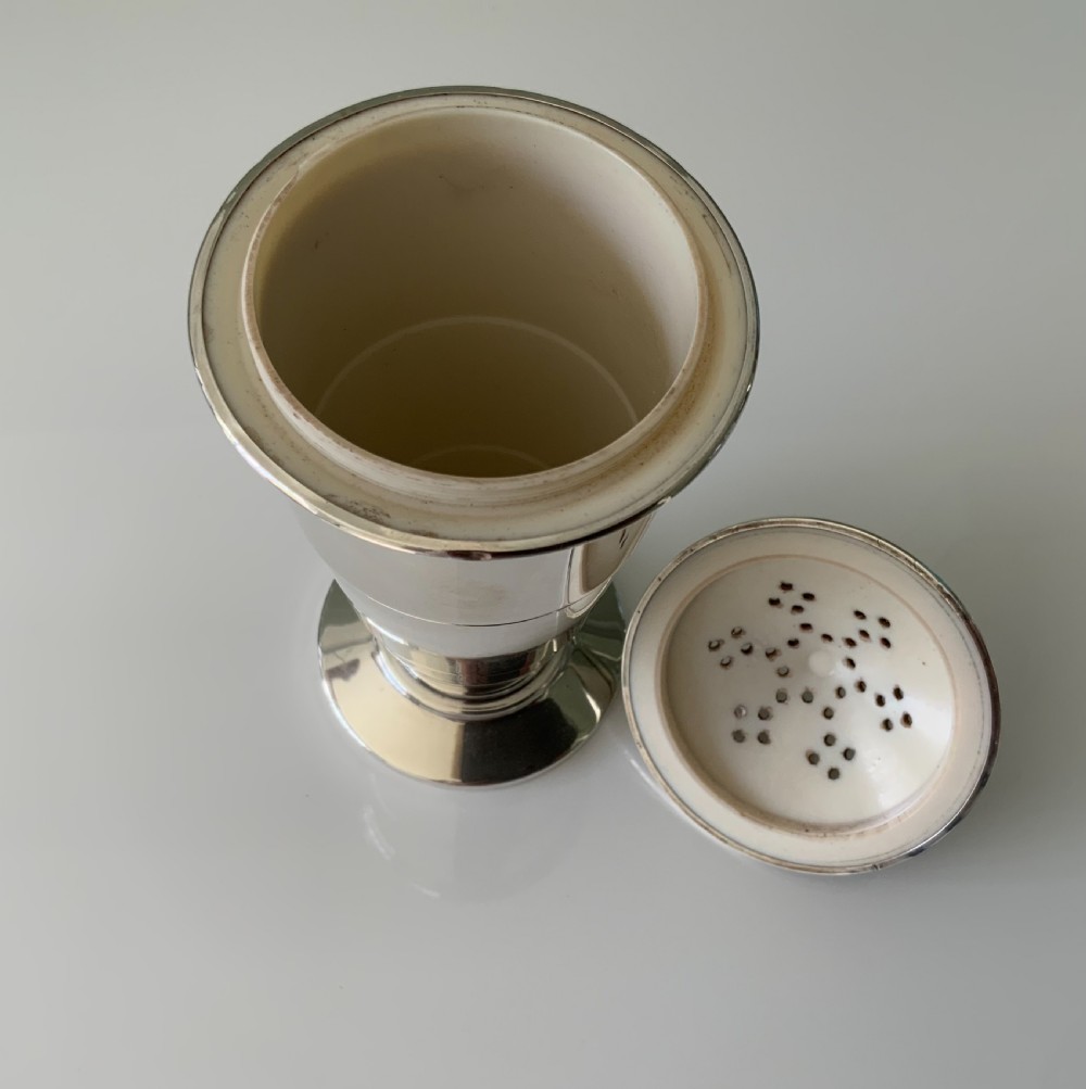 Art Deco silver sugar sifter View IV