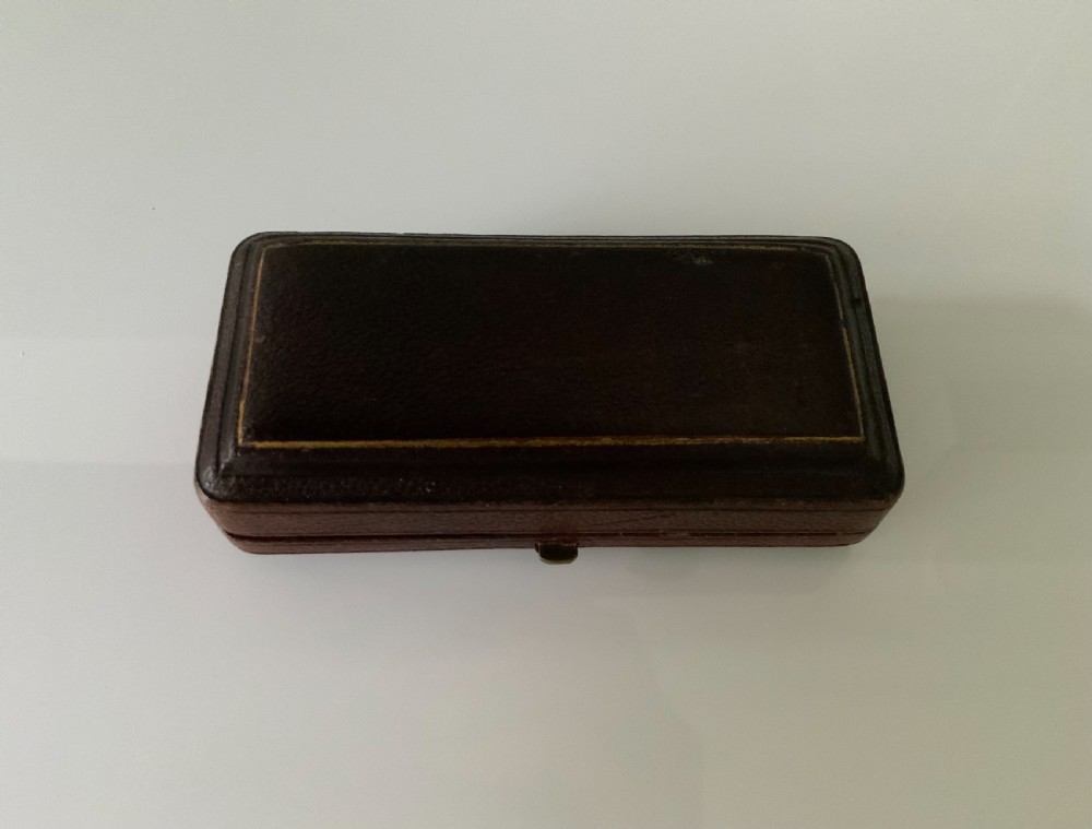 Rare 19th Century Medical Magnifying glass original case View IV