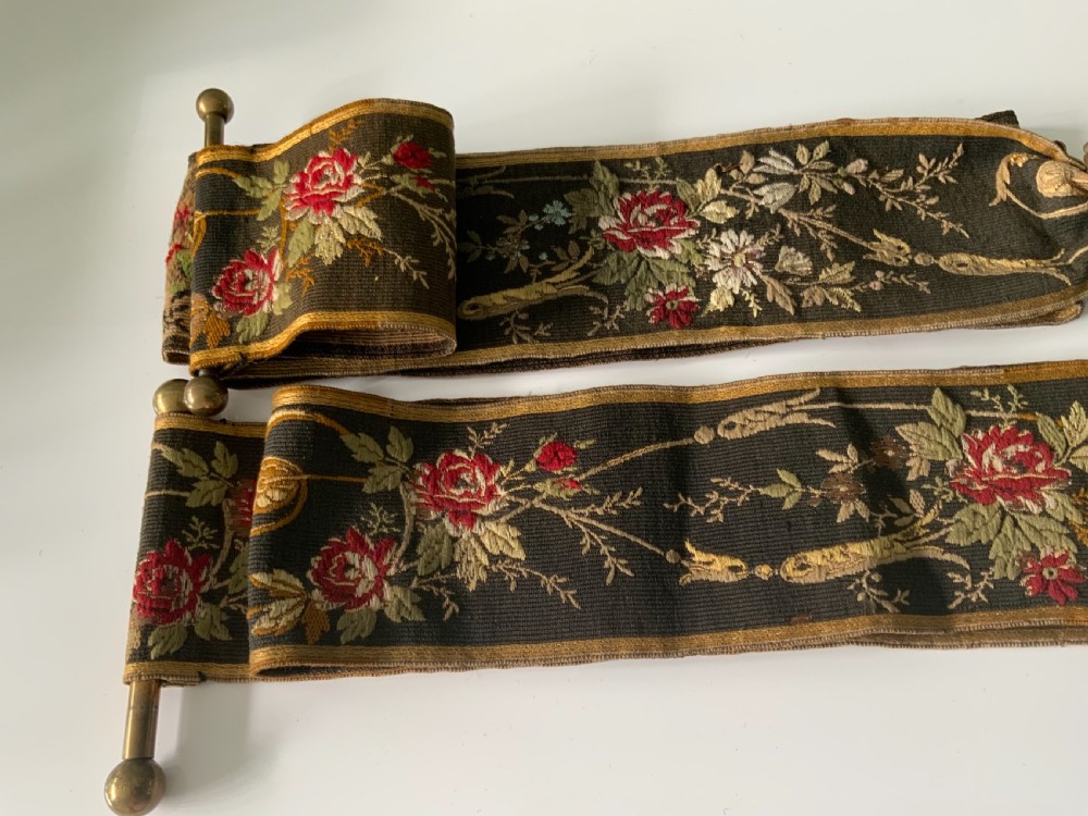 A pair of French 19th century bell pulls View II