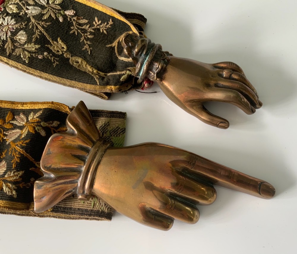 A pair of French 19th century bell pulls View III