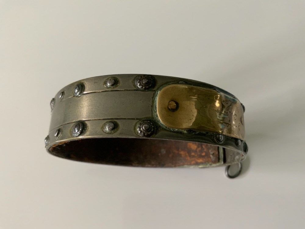 Georgian steel dog collar View III