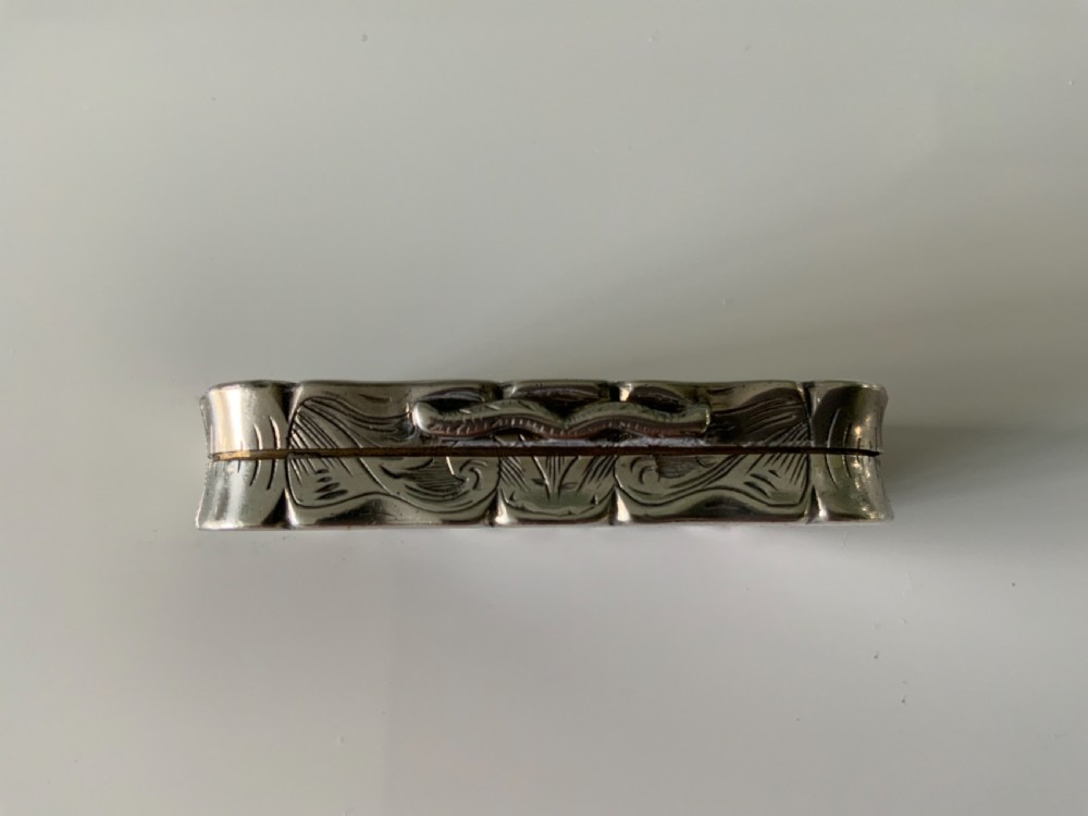 Silver vinaigrette 1847 View III