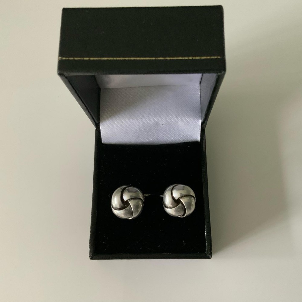 Danish silver cufflinks