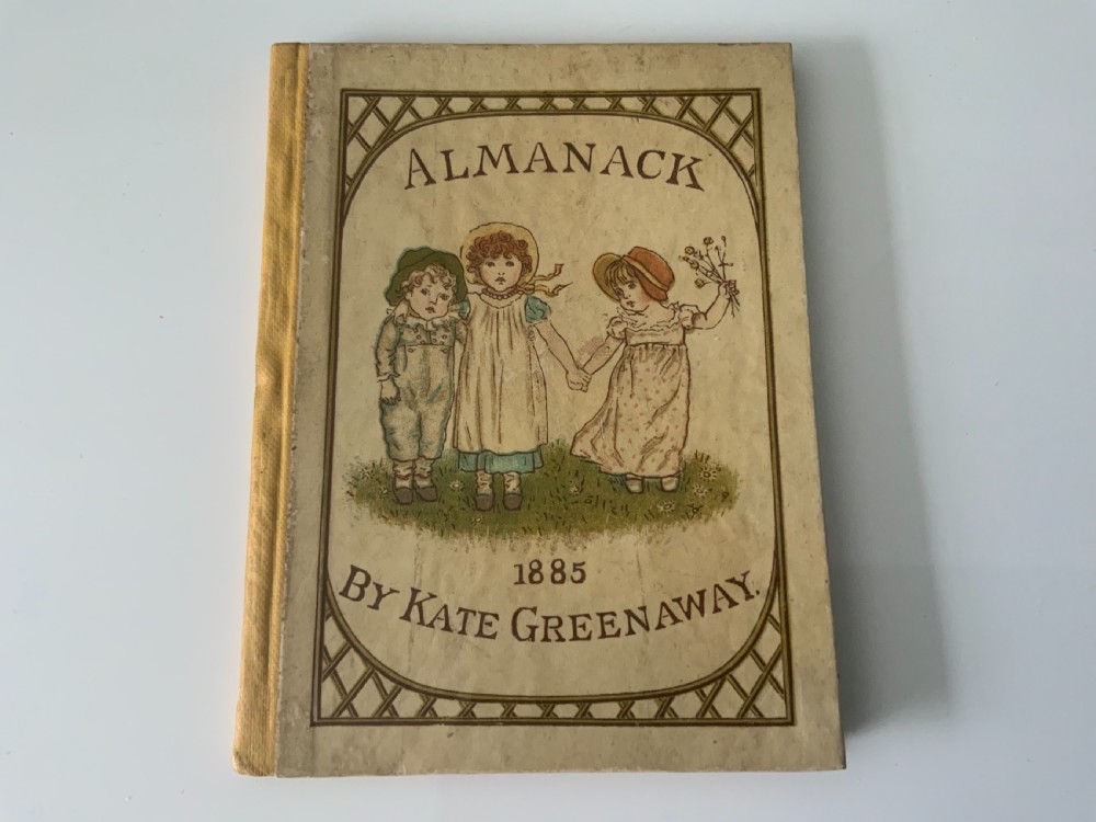Kate Greenaway Almanack 1885