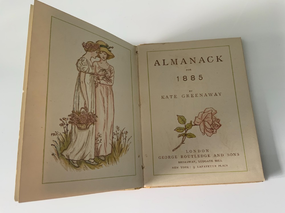 Kate Greenaway Almanack 1885 View III