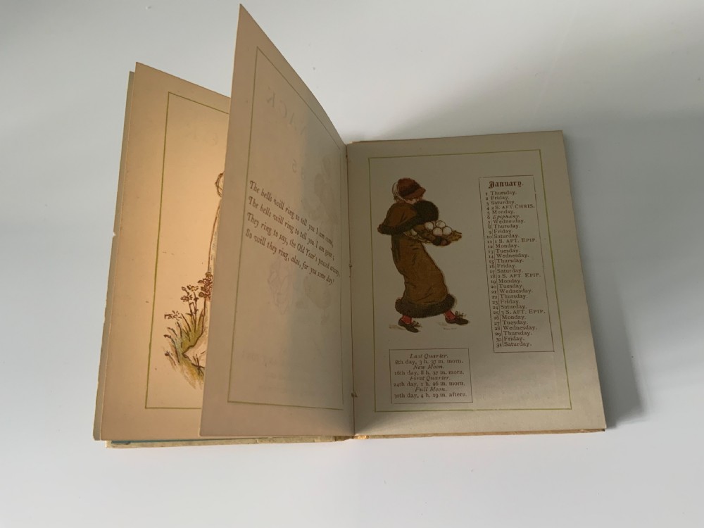 Kate Greenaway Almanack 1885 View IV