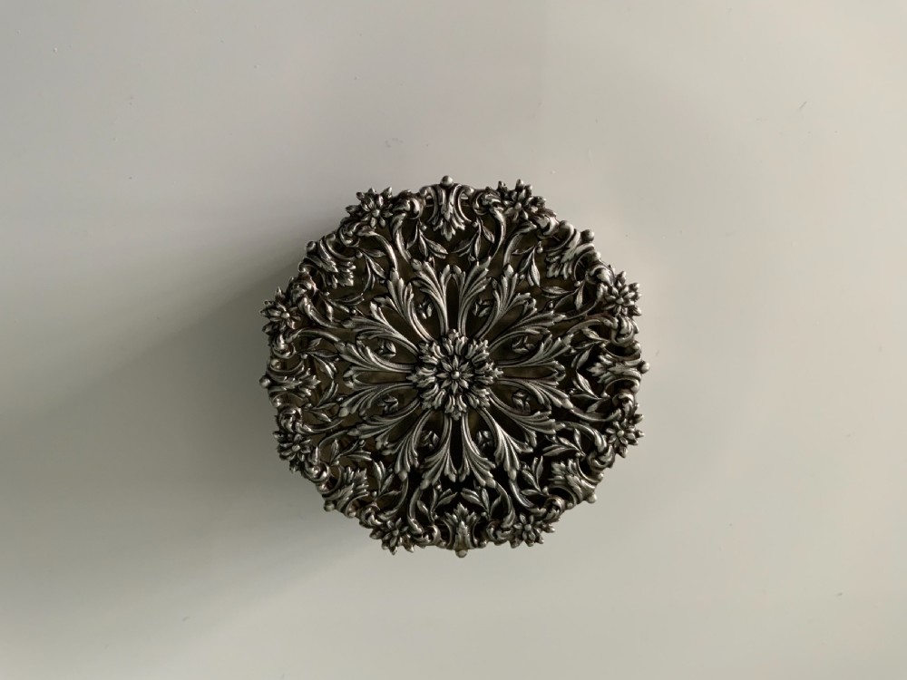 Silver pot pourri - William Comyns