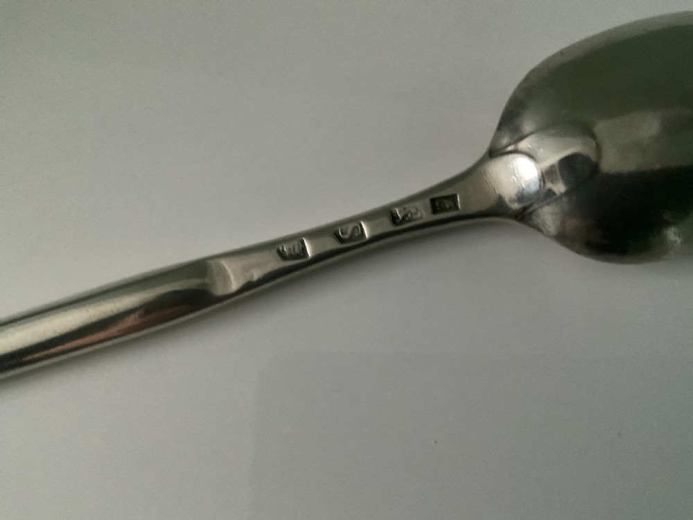 Georgian silver marrow spoon View III
