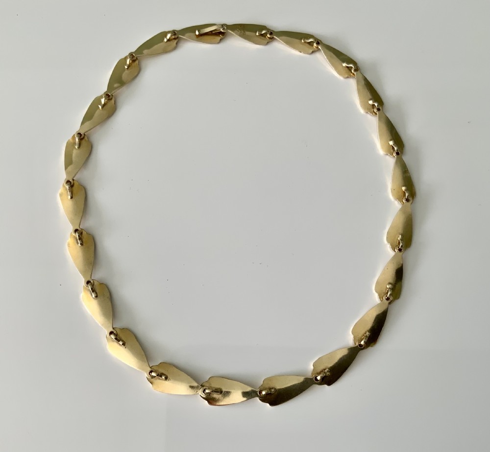 Volmer Bahner silver enamel necklace View II