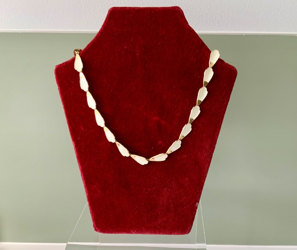 Volmer Bahner silver enamel necklace View IV
