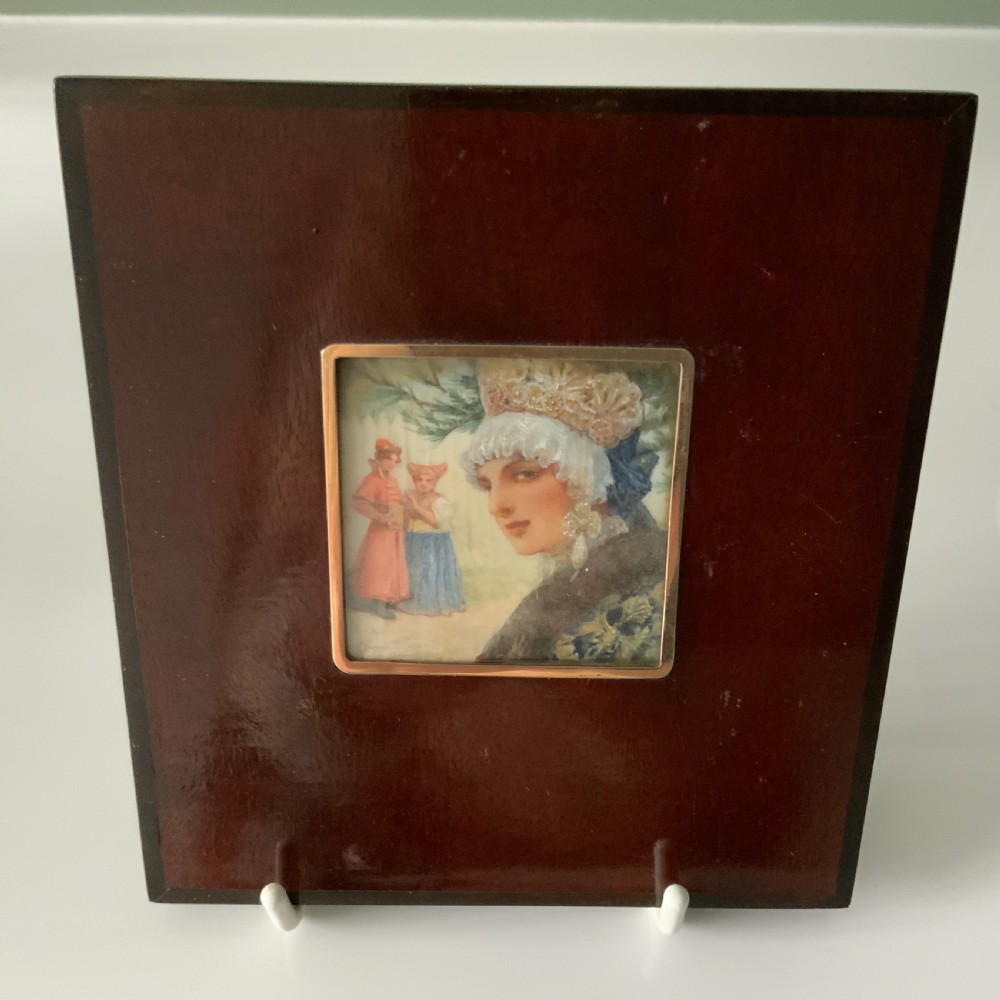 19th Century Russian portrait miniature