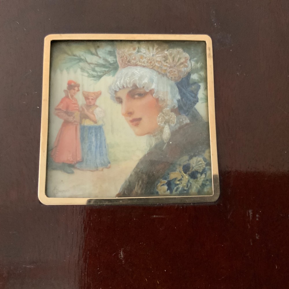 19th Century Russian portrait miniature View II