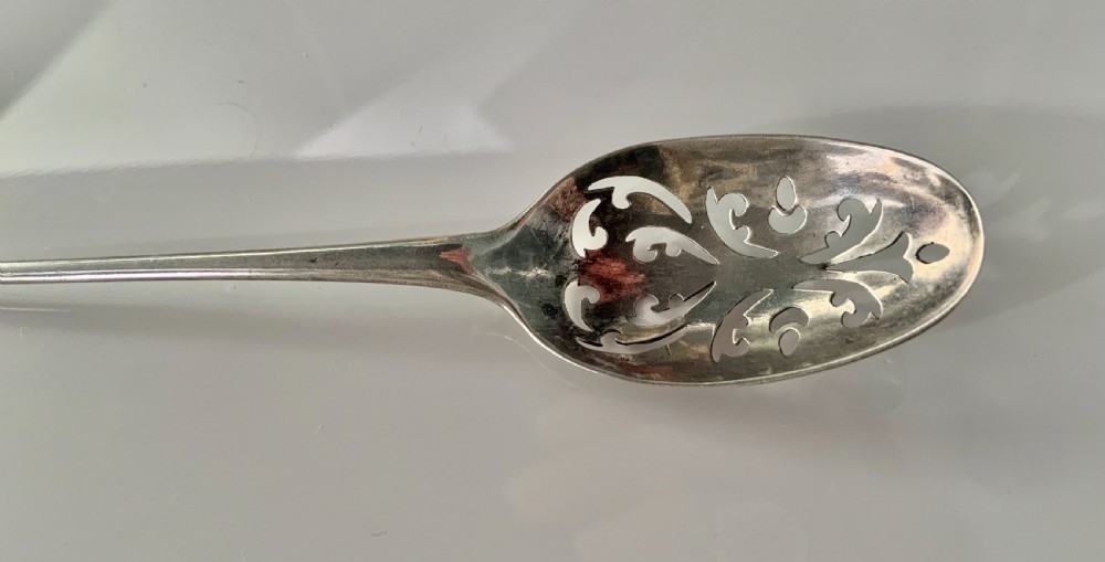 Georgian rattail mote spoon View IV