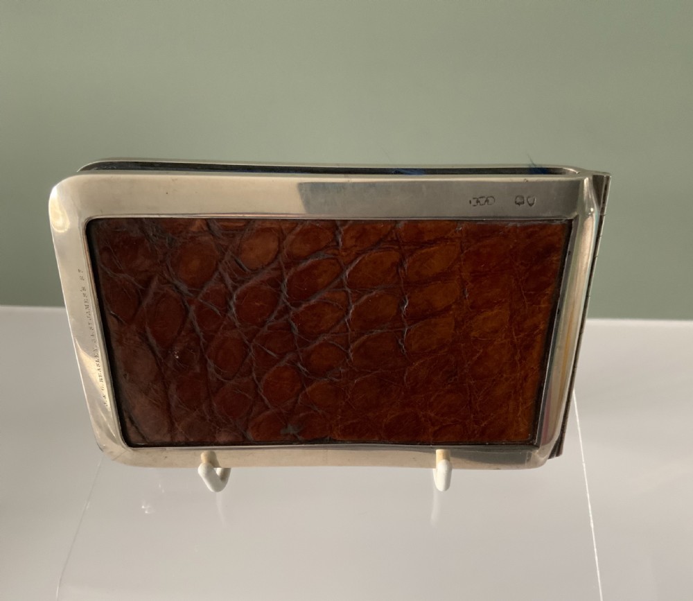 Crocodile & silver notebook - Racing Memorabilia View IV