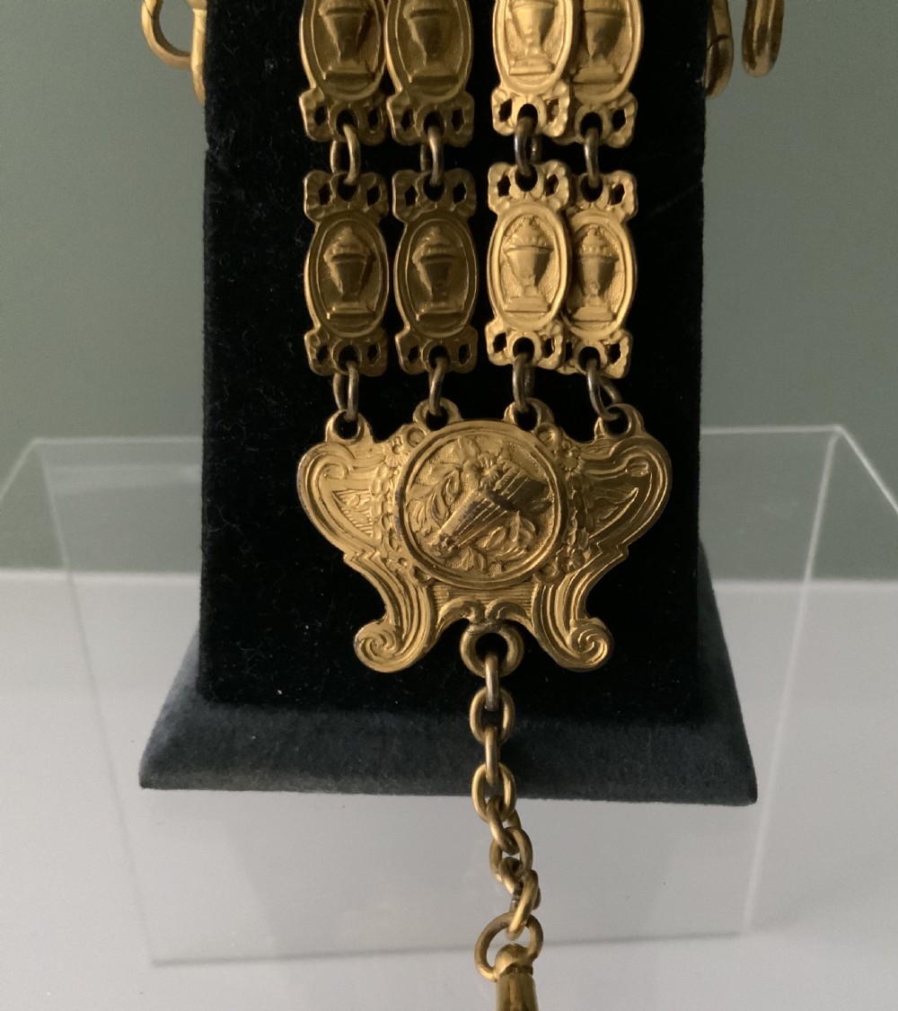 Early 19th Century gilt metal watch chatelaine View IV