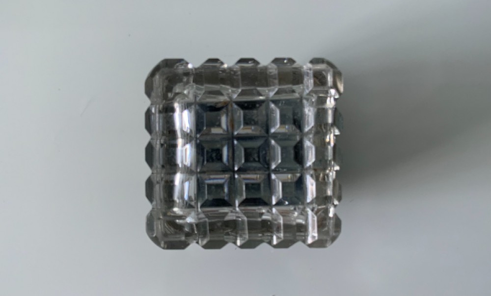 Very small Georgian travelling inkwell View V