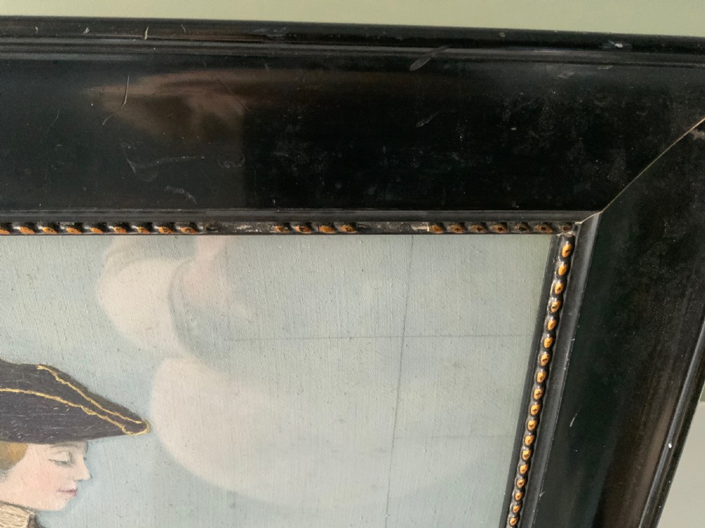 19th Century silk picture View VI