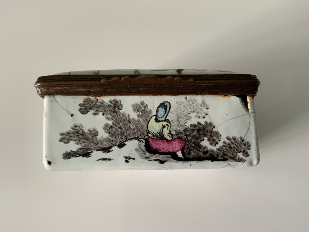 18th Century Bilston Enamel box View III