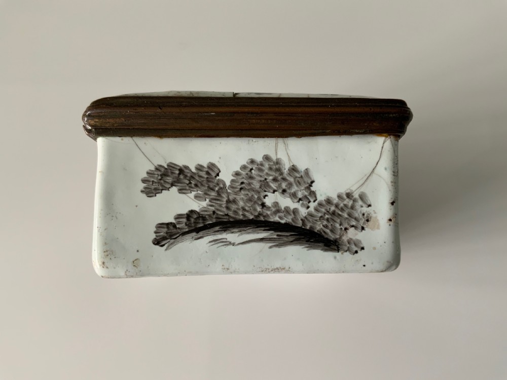 18th Century Bilston Enamel box View V
