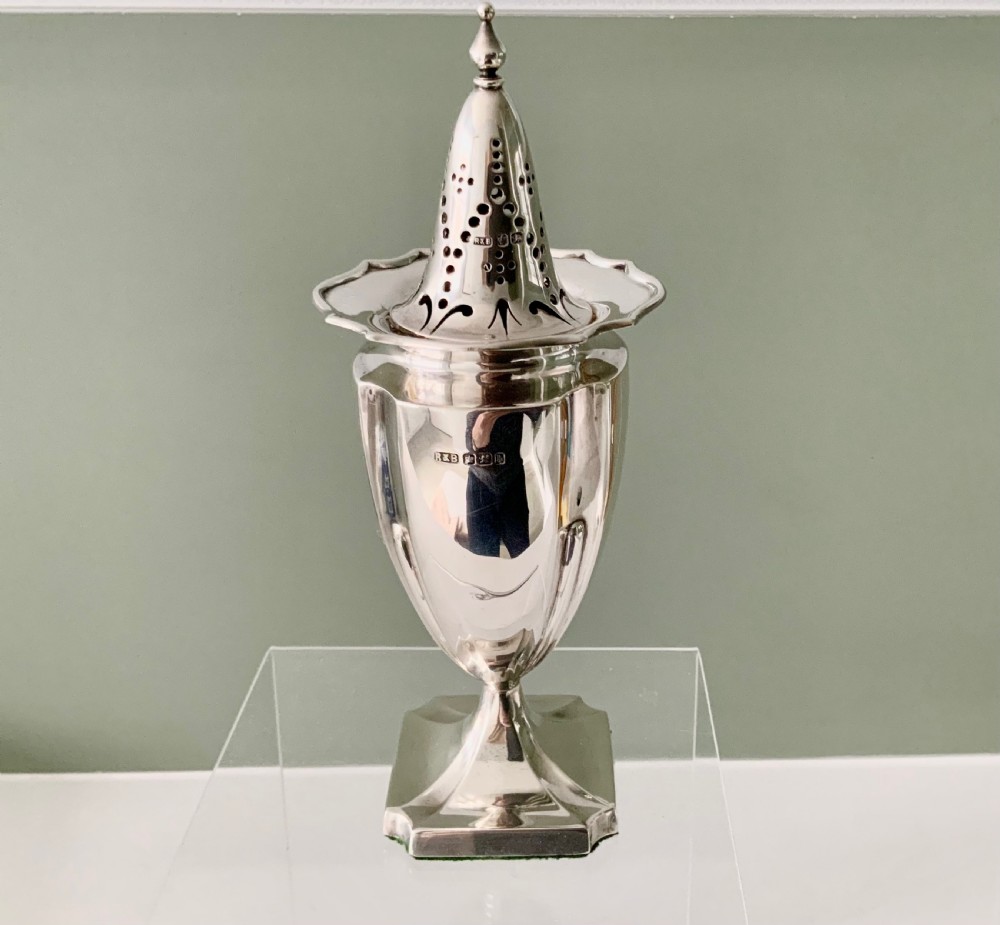 Silver sugar sifter