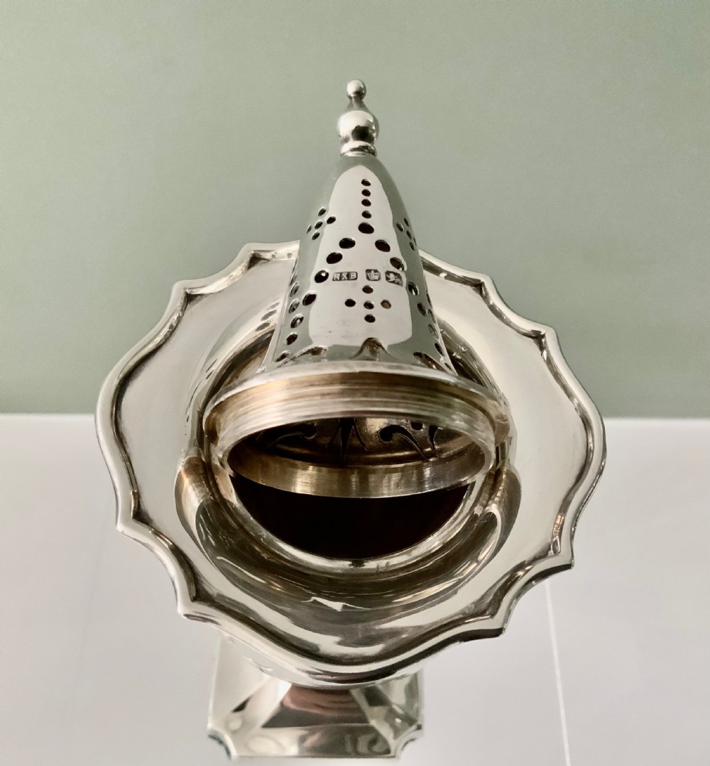 Silver sugar sifter View VI