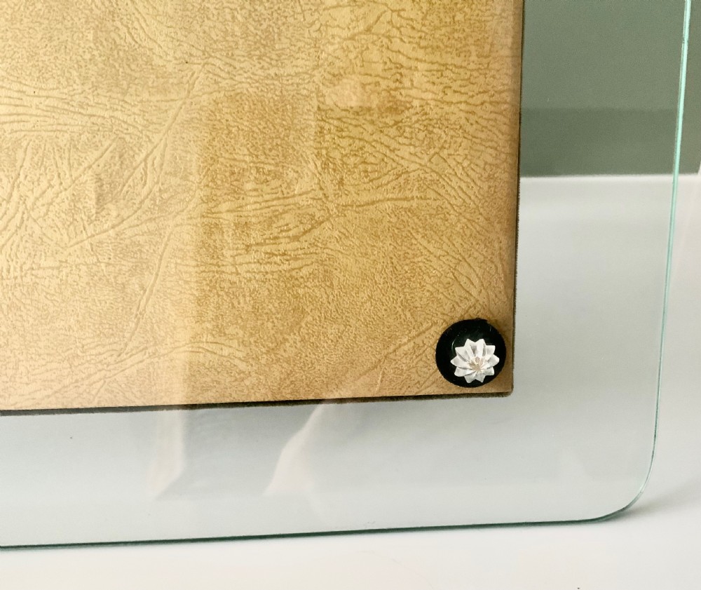 Art Deco glass photograph frame View II