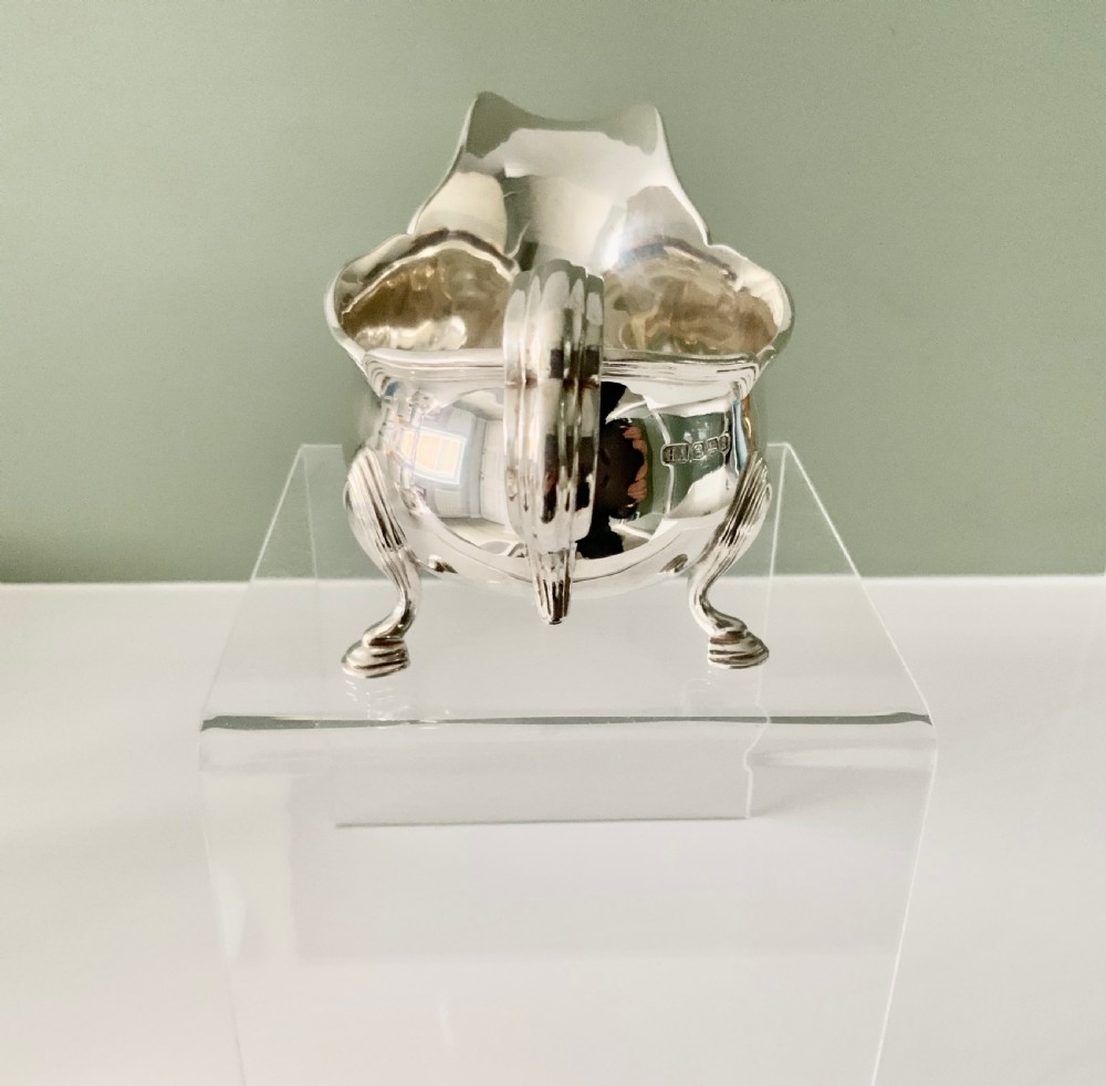 Silver sauce boat  View II