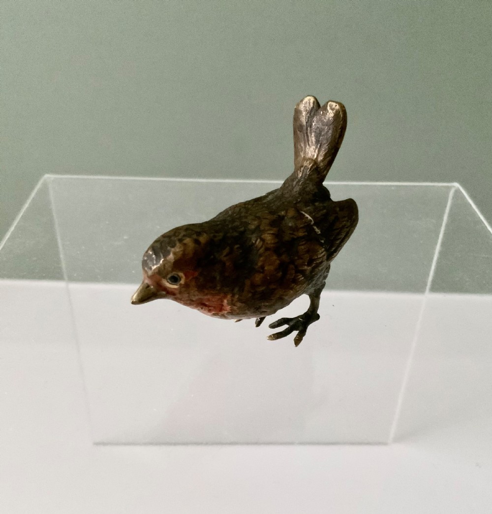 Bergman bronze robin View II