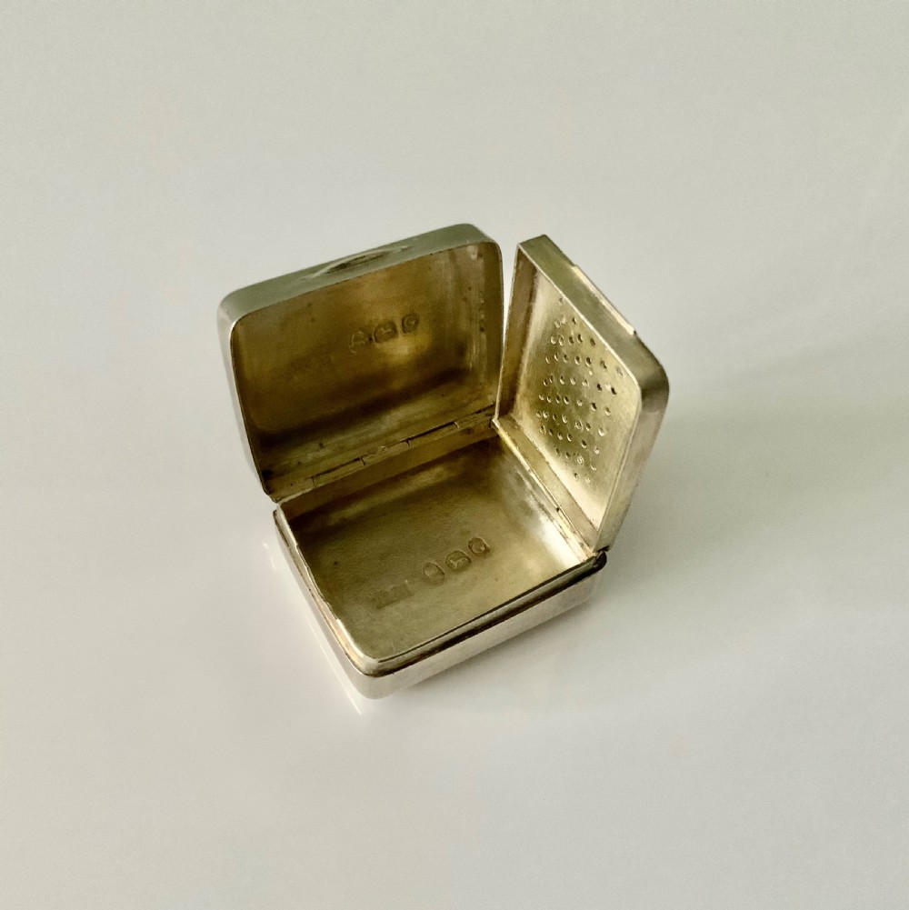 Georgian silver vinaigrette View IV