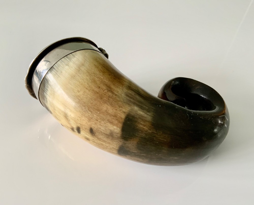 Scottish horn snuff mull View IV