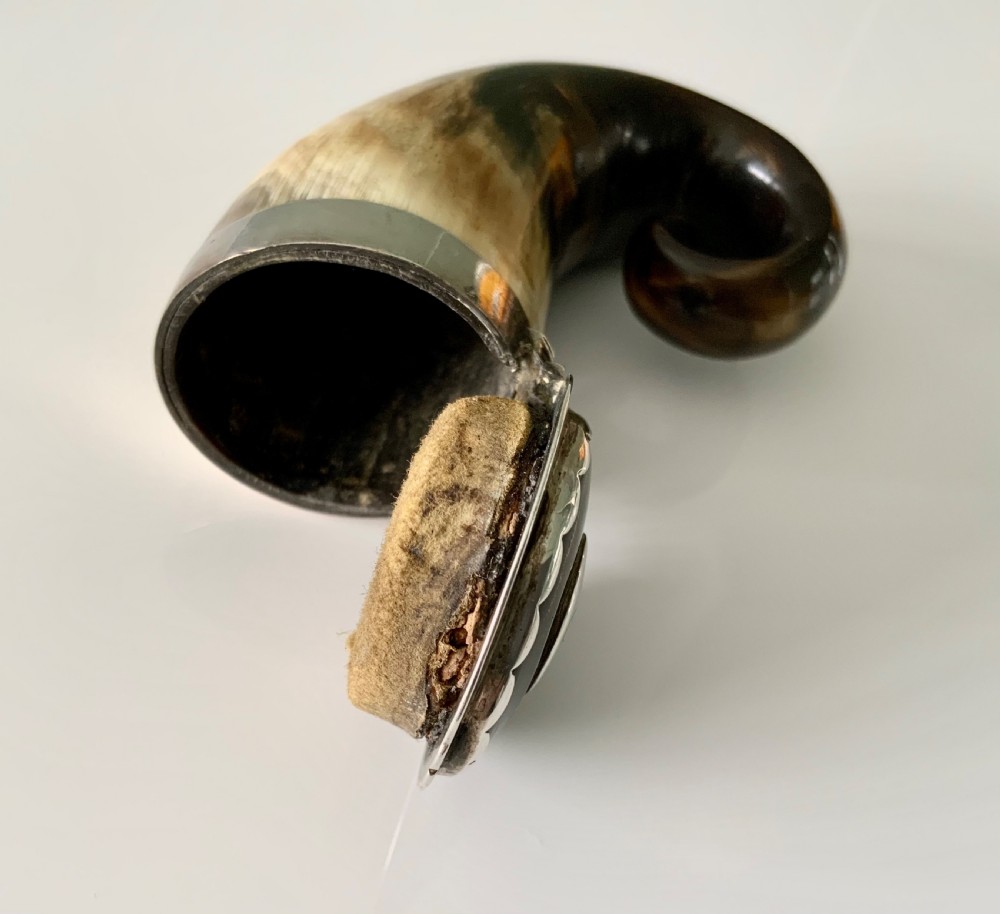 Scottish horn snuff mull View V