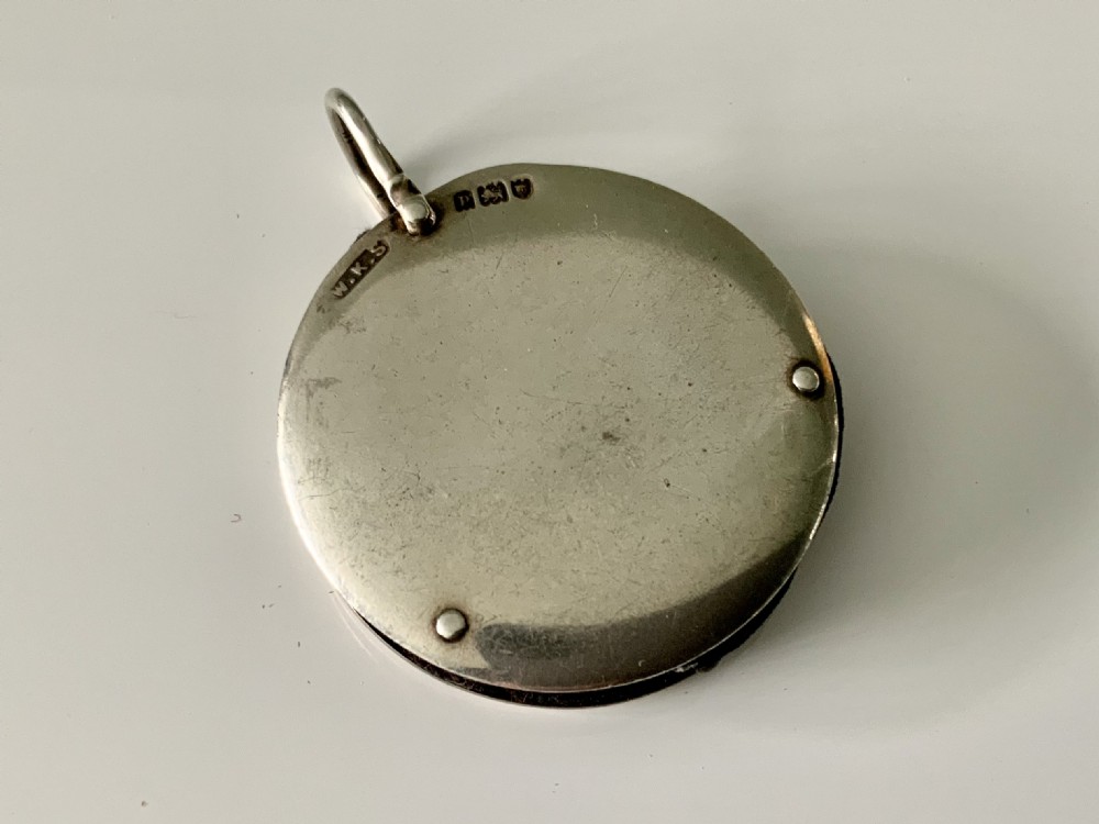 Silver chatelaine pincushion View II
