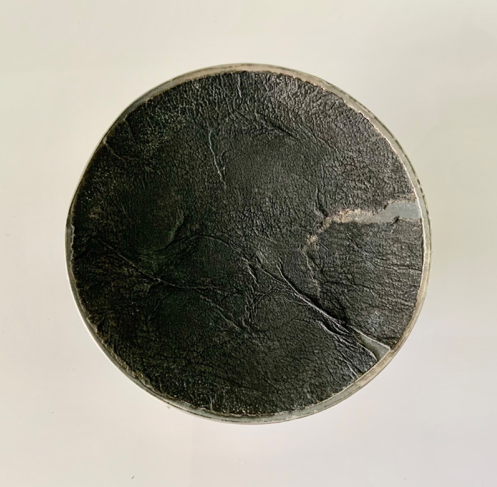 Large Silver hat pincushion View VII