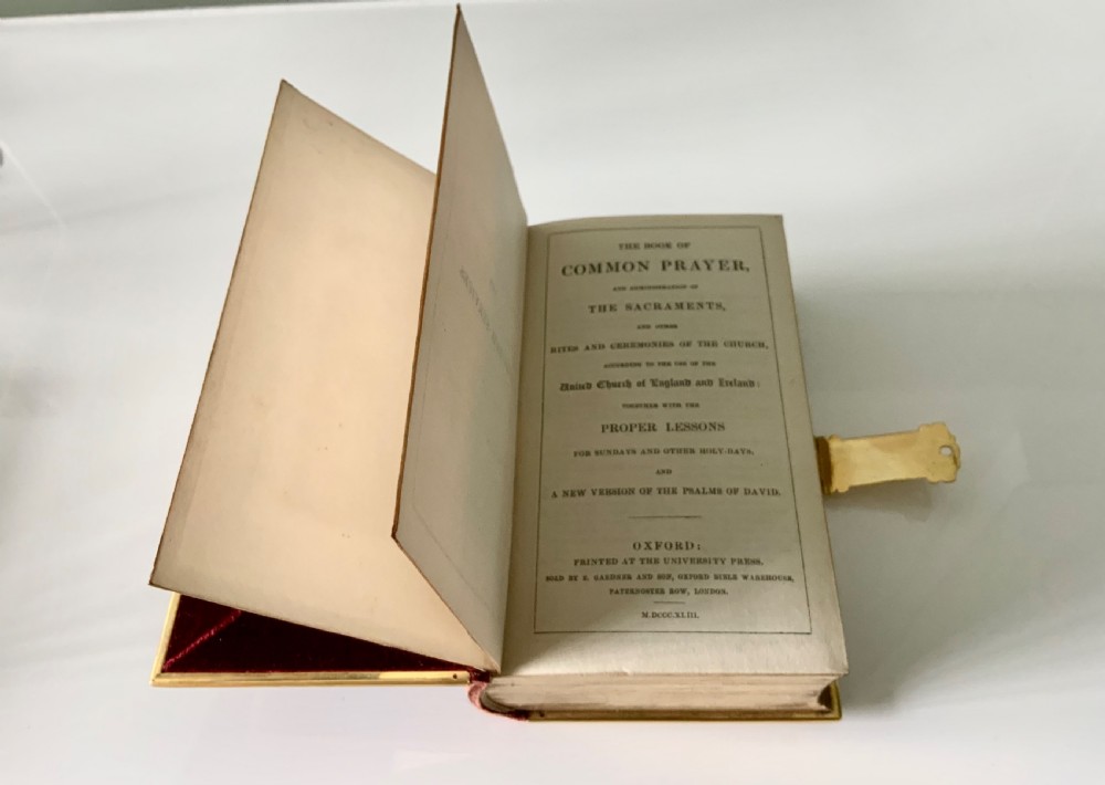Victorian Church Services - Common Prayer book View VI