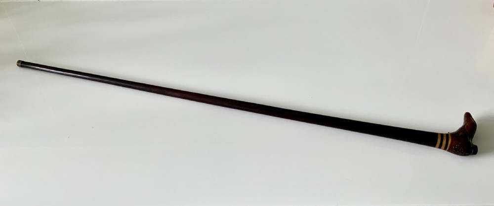 Rare 19th Century Ladies stick with shoe end